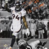 Demarcus Ware Autographed Denver Broncos 16x20 Photo SB Champs JSA 14141