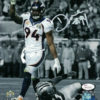 Demarcus Ware Autographed/Signed Denver Broncos 8x10 Photo (over Cam) JSA 14142