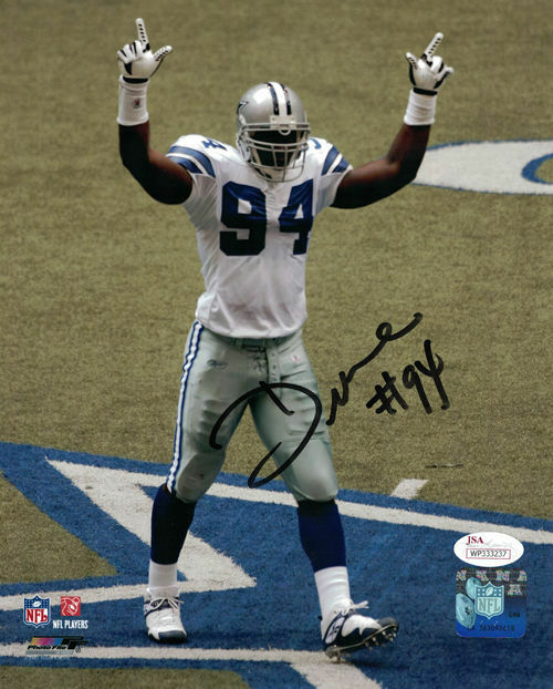 Demarcus Ware Autographed/Signed Dallas Cowboys 8×10 Photo JSA 14143