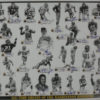 Washington Redskins All Time Greats Autographed Poster 42 Sigs 14145 JSA Z19925