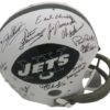 1969 New York Jets Super Bowl III Team Signed TK Helmet 24 Sigs Steiner 14206