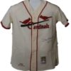 Stan Musial Signed St Louis Cardinals Mitchell & Ness Flannel Jersey JSA 14252