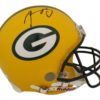 Aaron Rodgers Autographed/Signed Green Bay Packers Proline Helmet JSA 14279