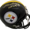 Rod Woodson Autographed/Signed Pittsburgh Steelers Replica Helmet HOF JSA 14319
