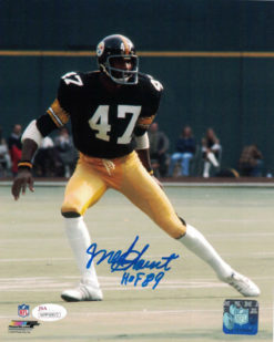 Mel Blount Autographed/Signed Pittsburgh Steelers 8x10 Photo JSA 14323