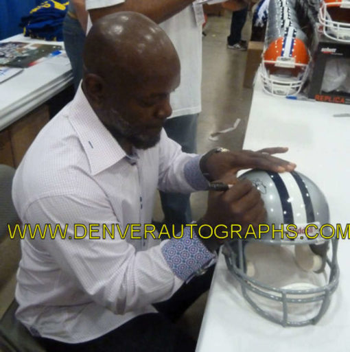 Emmitt Smith Autographed Dallas Cowboys Authentic Helmet BAS 14375