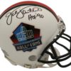 Jack Lambert Autographed/Signed Pittsburgh Steelers HOF Mini Helmet HOF 14421