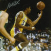 Magic Johnson Autographed/Signed Los Angeles Lakers 16x20 Photo JSA 14424
