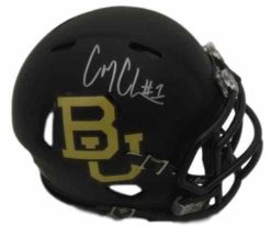 Corey Coleman Autographed Baylor Bears Riddell Black Mini Helmet JSA 14433