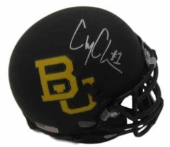 Corey Coleman Autographed/Signed Baylor Bears Schutt Black Mini Helmet JSA 14434