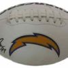 Joey Bosa Autographed/Signed San Diego Chargers White Logo Football JSA 14437
