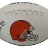 Corey Coleman Autographed/Signed Cleveland Browns White Logo Football JSA 14438