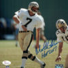 Morten Andersen Autographed/Signed New Orleans Saints 8x10 Photo HOF JSA 14495