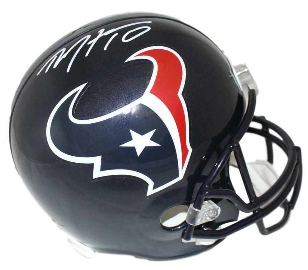Deandre Hopkins Autographed/Signed Houston Texans Replica Helmet JSA 14510