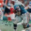 Earl Campbell Autographed/Signed Houston Oilers 8x10 Photo HOF JSA 14521 PF