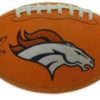 Emmanuel Sanders Autographed Denver Broncos Orange Logo Football JSA 14525