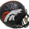 Brian Dawkins Autographed/Signed Denver Broncos Replica Helmet JSA 14532