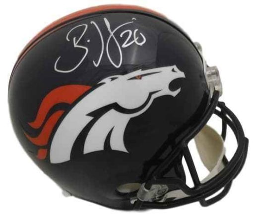 Brian Dawkins Autographed/Signed Denver Broncos Replica Helmet JSA 14532