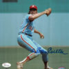 Steve Carlton Autographed/Signed Philadelphia Phillies 8x10 Photo JSA 14554 PF