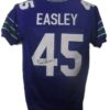 Kenny Easley Autographed Seattle Seahawks XL Blue Jersey HOF JSA 14569