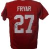 Irving Fryar Signed Nebraska Cornhuskers XL Red Jersey 83 All American JSA 14609
