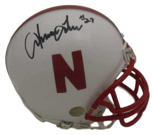 Irving Fryar Autographed/Signed Nebraska Cornhuskers Mini Helmet JSA 14611