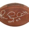 Michael Irvin Signed Dallas Cowboys Authentic Tagliabue Football HOF JSA 14651