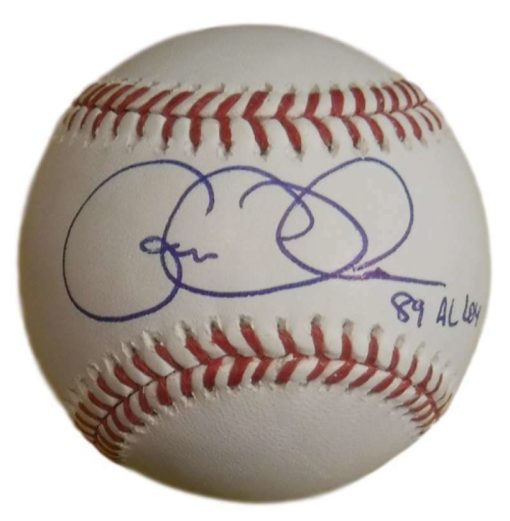 Gregg Olson Autographed Baltimore Orioles OML Baseball 89 AL ROY JSA 14674