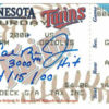 Cal Ripken Autographed/Signed Baltimore Orioles 3000 Hit Ticket Stub JSA 14681
