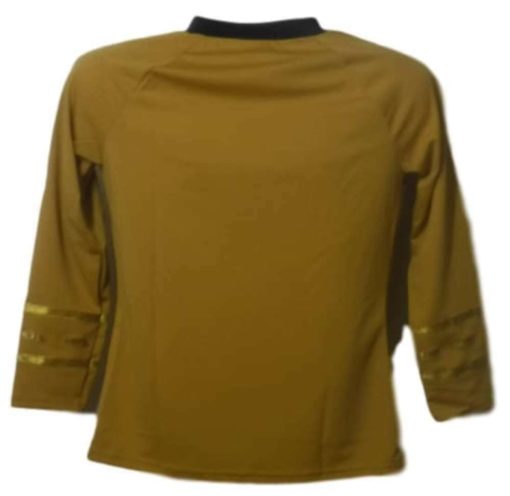 William Shatner Autographed Star Trek Yellow Rubbies XL Shirt JSA 14693