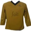 William Shatner Autographed Star Trek Yellow Rubbies XL Shirt JSA 14693