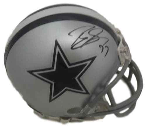 Tyron Smith Autographed/Signed Dallas Cowboys Mini Helmet JSA 14701