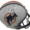 Jason Taylor Autographed/Signed Miami Dolphins Replica Helmet HOf JSA 14703