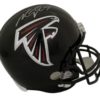 Michael Vick Autographed/Signed Atlanta Falcons Replica Helmet JSA 14753