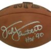Jack Lambert Signed Pittsburgh Steelers Official Rozelle Football HOF JSA 14759