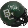 Corey Coleman Autographed/Signed Baylor Bears Schutt Green Mini Helmet JSA 14765