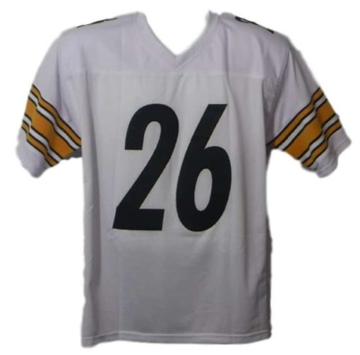 Leveon Bell Autographed/Signed Pittsburgh Steelers White XL Jersey TSE 14928
