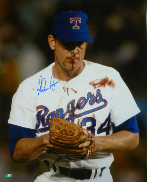 Nolan Ryan Autographed/Signed Texas Rangers 16x20 Photo 14931