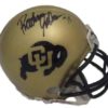 Rashaan Salaam Autographed Colorado Buffaloes Riddell Mini Helmet Steiner 14984