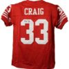 Roger Craig Autographed/Signed San Francisco 49ers Red XL Jersey JSA 15025