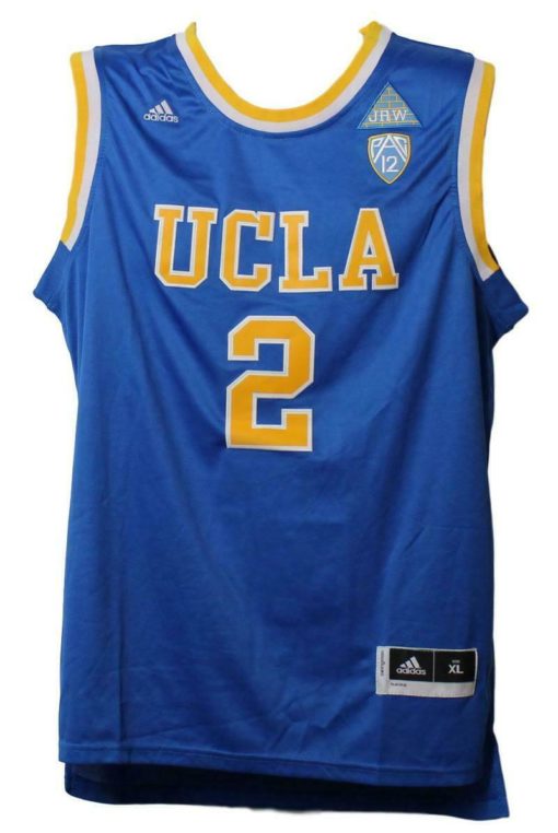 Lonzo Ball Autographed/Signed UCLA Bruins Adidas XL Jersey Blue BAS 15034