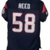 Brooks Reed Autographed/Signed Houston Texans Blue XL Jersey 15037