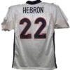 Vaughn Hebron Autographed Denver Broncos Game Used Nike Size 52 Jersey 15045