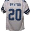 Mel Renfro Autographed/Signed Dallas Cowboys XL White Jersey 2 Insc 15046