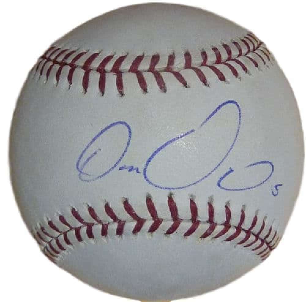 Carlos Gonzalez Autographed/Signed Colorado Rockies OML Baseball MLB 15073