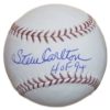 Steve Carlton Autographed Philadelphia Phillies OML Baseball HOF JSA 15077