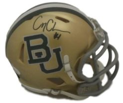 Corey Coleman Autographed/Signed Baylor Bears Riddell Mini Helmet JSA 15109