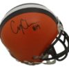 Corey Coleman Autographed/Signed Cleveland Browns Riddell Mini Helmet JSA 15110