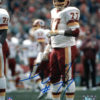 Darryl Grant Autographed Washington Redskins 8x10 Photo White Jersey 15133 PF