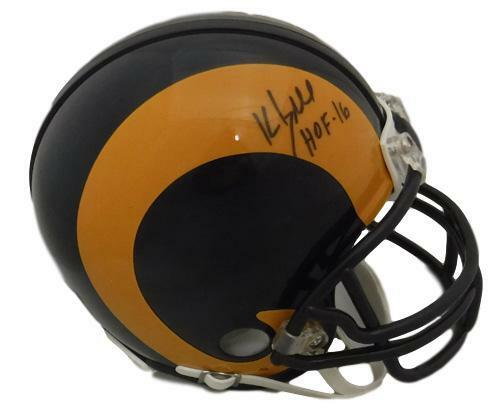Kevin Greene Autographed Los Angeles Rams Riddell Mini Helmet HOF